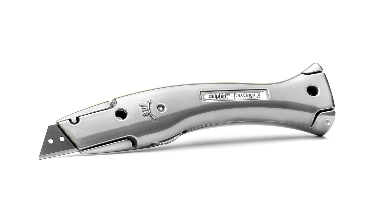 Delphin®-03 Style Edition Candy Black Universal Knife incl. plastic sheath