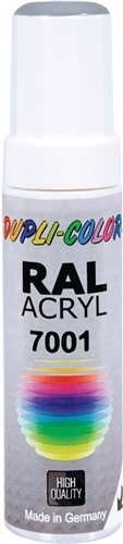 Touch-up pen silver-grey glossy 7001 12 ml pen DUPLI-COLOR