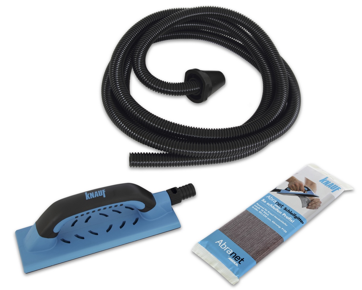 Knauf Abranet® Super-Set complete set for dust-free sanding