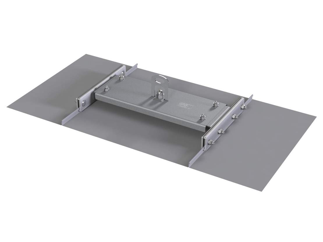 LUX-top® FALZ-PLUS II DSF 480-610 mm Punkt kotwiczenia dla zestawu zaciskowego