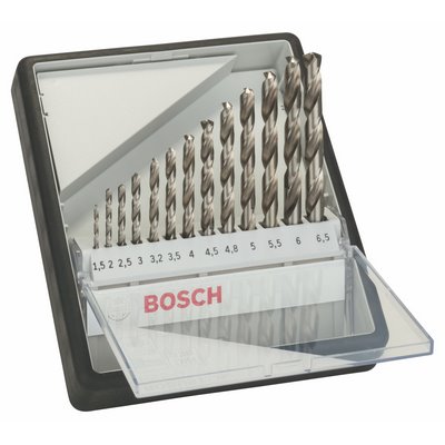 Bosch metal drill bit set HSS-G Robust Line 13 pcs.
