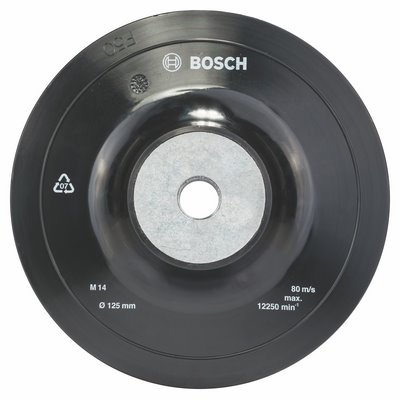 Bosch backing pad Ø125mm flange thread M14
