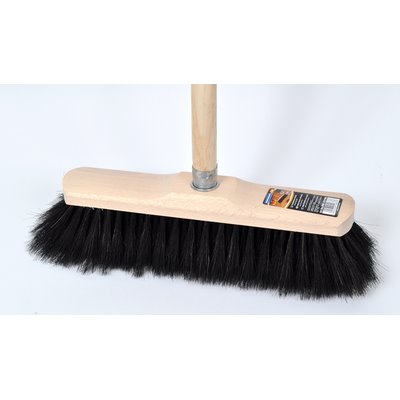 Nespoli parlour broom natural hair horsehair single-pointed