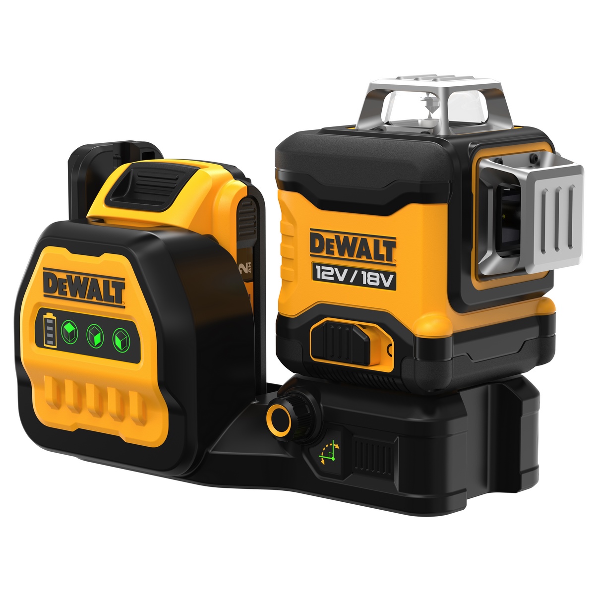 SBD laser wieloliniowy Dewalt zielony 3x360° - DCE089D1G18-QW