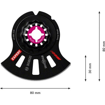 Bosch Expert MultiMaterial ACZ 105 ET segment saw blade - 5 pieces