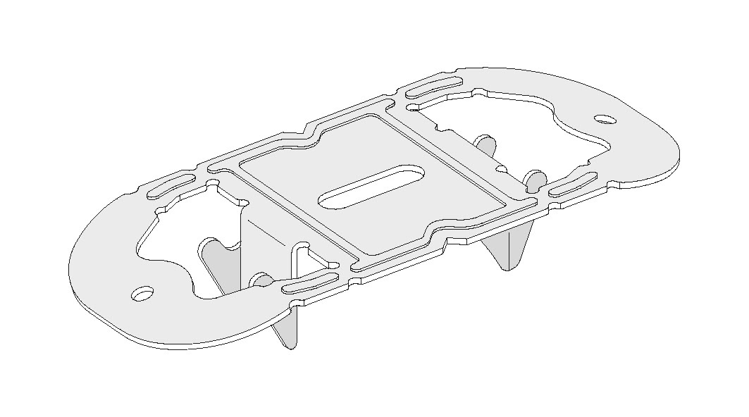 Knauf direct mounting clip for CD 60/27 100 pieces per pack