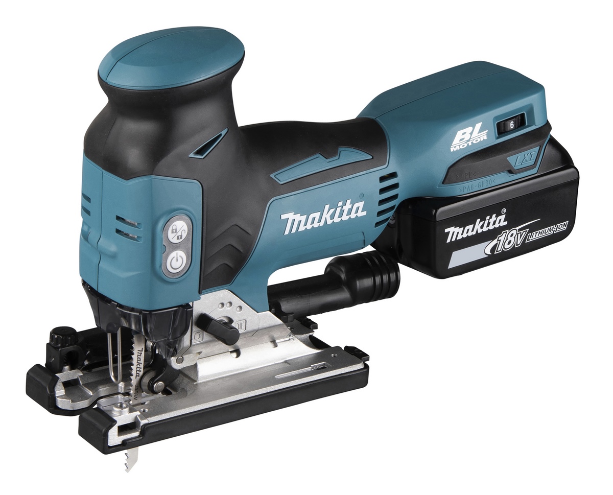 Makita Akku-Pendelhubstichsäge 18V u. Ladeg. u. 2xAkkus 5.0Ah -DJV181RTJ