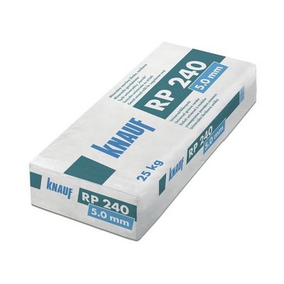 Knauf RP 240 5,0 mm biały 25 kg Mineralny tynk ryflowany