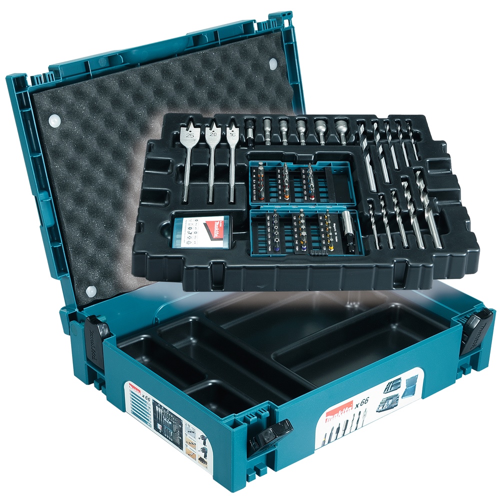 Makita drill bit set B-43044 66 pcs.