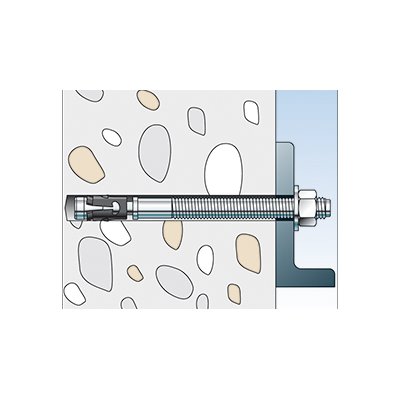 Fischer anchor bolt FAZ II 8/10 R PU=50 - stainless steel