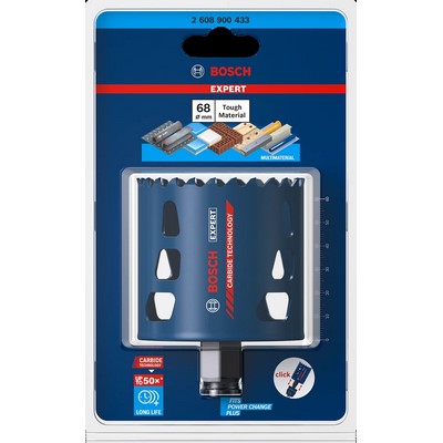 Bosch EXPERT ToughMaterial hole saw 68mm 68x60mm