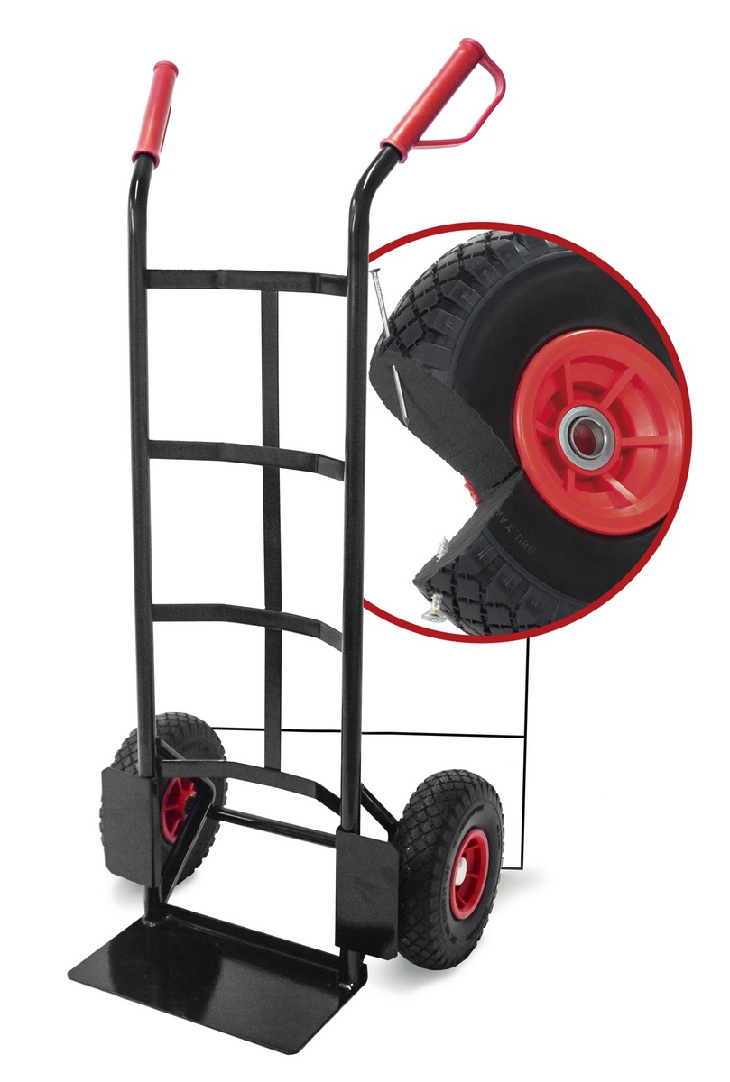 Sackkarre "Basis" 150 KG mit PU-Rädern 116.5x53.5x44cm (HxBxT)