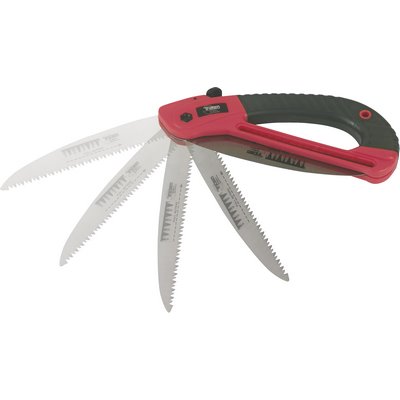 Triuso folding saw w. hand guard 180mm 3-fold sharpened