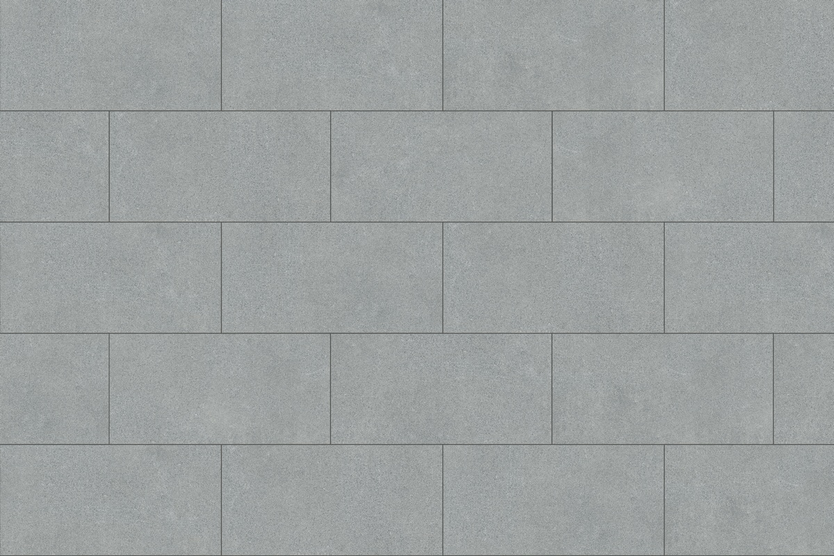 GZO Granito Diorite Ret. 40/80/3 cm średni szary