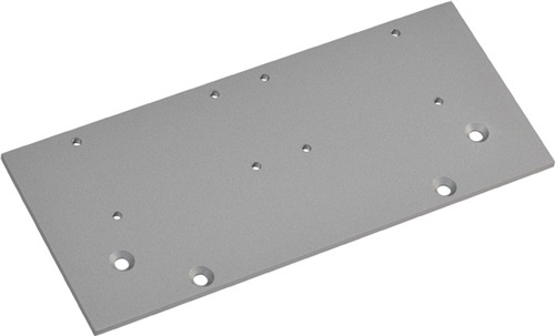 Flat plate for TS 73/83 V silver DORMA