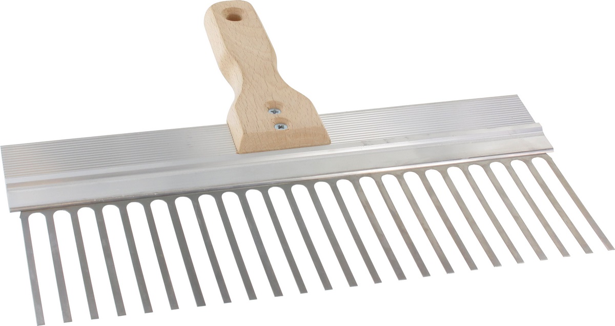 Triuso cleaning comb 300mm stainless steel aluminium bar