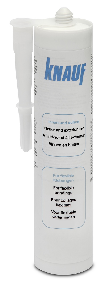 Knauf mounting adhesive interior/exterior 310ml cartridge