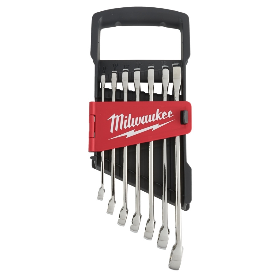 Milwaukee 7-częściowy zestaw kluczy metrycznych 10-17 mm