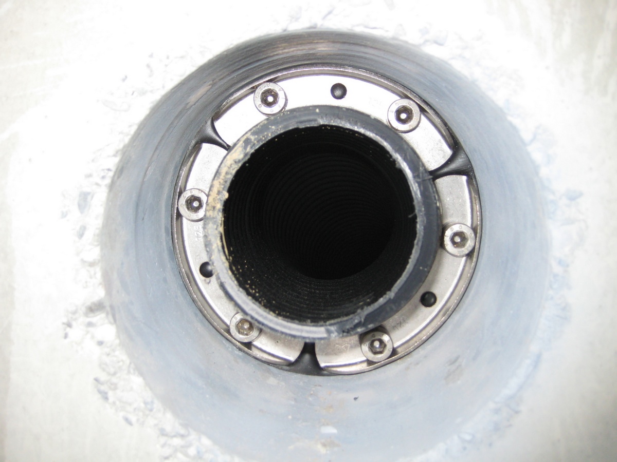 Hauff WRD150 1x110 b40 A2/EPDM55 Hekaplast corrugated pipe seal