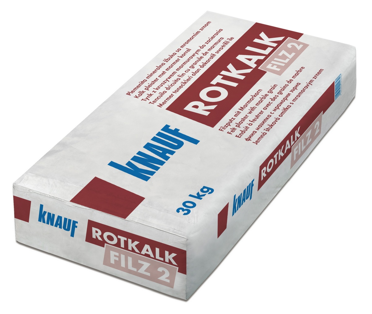 Knauf Rotkalk Filc 2mm biały 30kg Marmur Drobne ścieranie