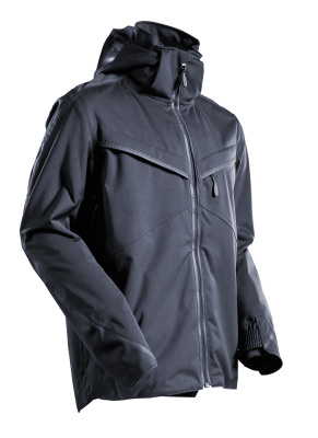 Kurtka MASCOT® Customized Hard Shell Jacket czarno-niebieska rozmiar L