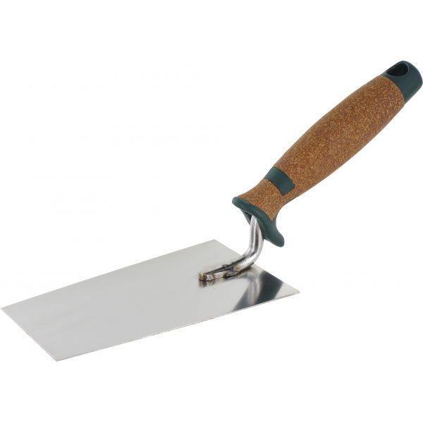 Triuso Berner plastering trowel 140mm series cork stainless steel