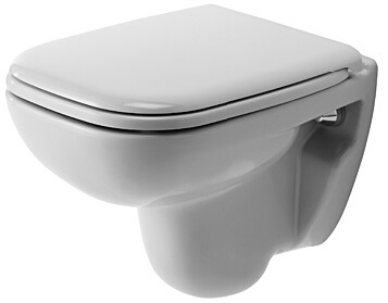 Duravit WC wiszące Kompakt D-CODE biały Jednostka zmywająca
