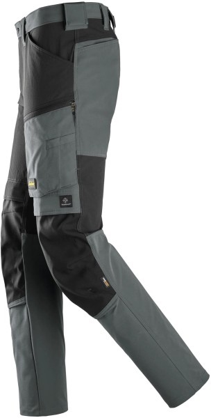 Snickers 6318 AllroundWork rozmiar 52 spodnie 4-way stretch stalowo-szaro-czarne