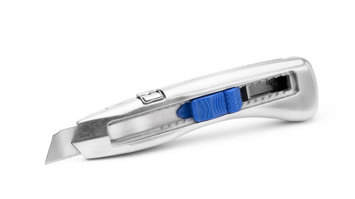 Delphin®-2004 - Snap-off blade knife incl. plastic quiver and 1 blade