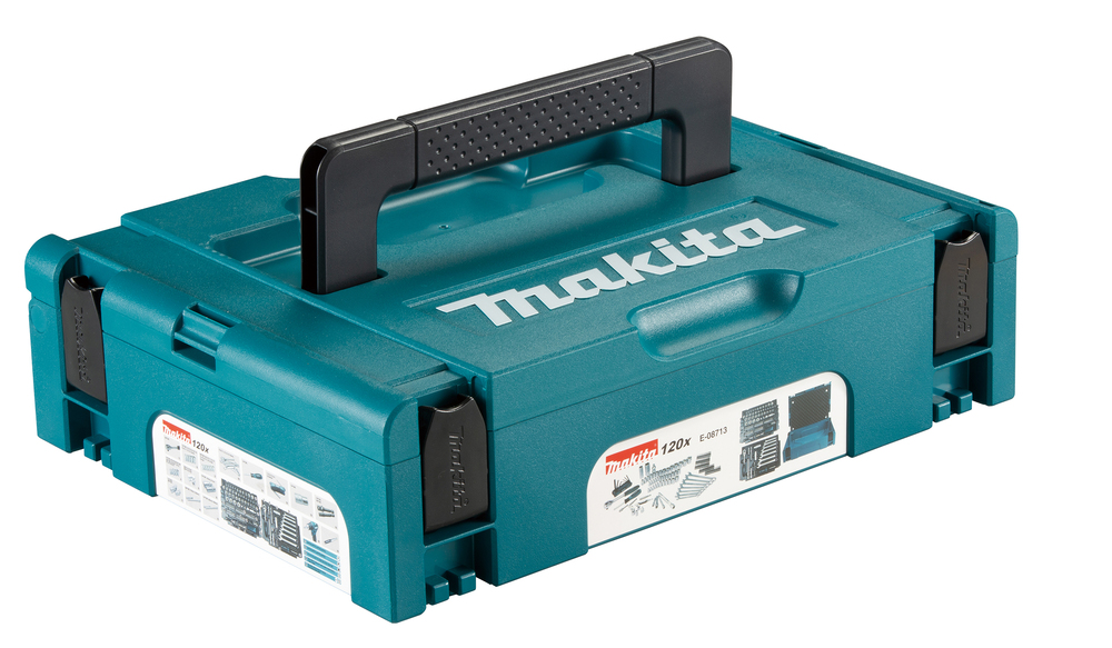 Makita Werkzeugset 120-tlg. im MAKPAC E-08713