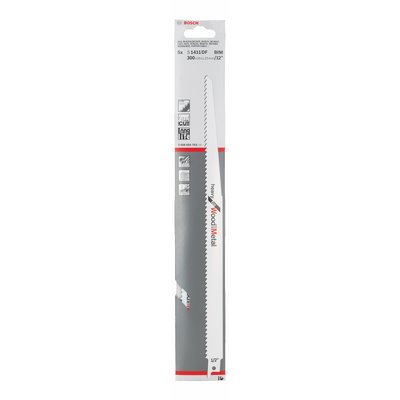 Bosch reciprocating saw blade for wood and metal S 1411 DF BIM 5-pack