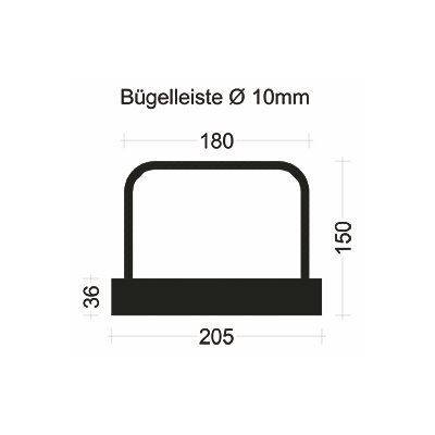 Nevoga Plexus stirrup bar 10mm-150mm WS 240-270 Reinforcement connection 205-10-15