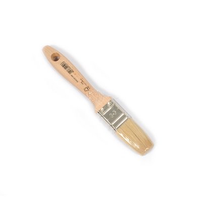 Profesjonalna szczotka płaska Nespoli light 40x12mm z uchwytem z drewna bukowego