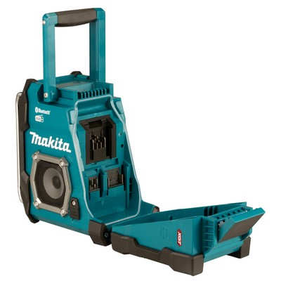 Makita Akku-Baustellenradio MR004GZ 12-40V mit DAB+ Bluetooth AUX-Anschluss