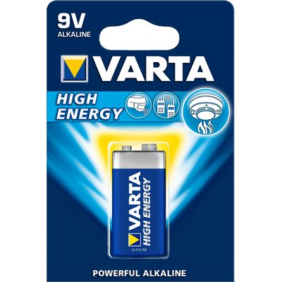 Varta Batterie High Energy E-Block Typ 9V 1er-Blister