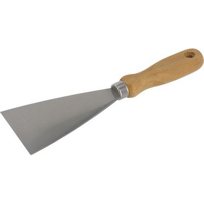 Triuso push spatula 70mm long blade ground cutting edge