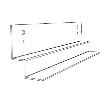 Knauf DONN Kątownik ścienny schodkowy biały MS12W 20x12x20x20mm 3000mm