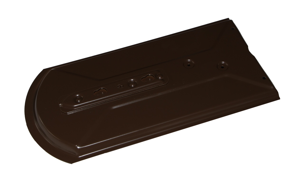 LEH PB metal roof panel Biber "Click17" dark brown