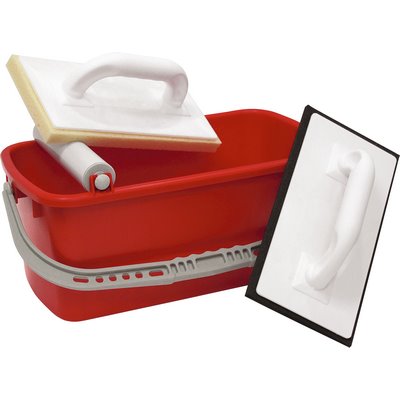 Triuso tiler washing set 3 pcs (bucket 10 litres 1428PH 1428PS)