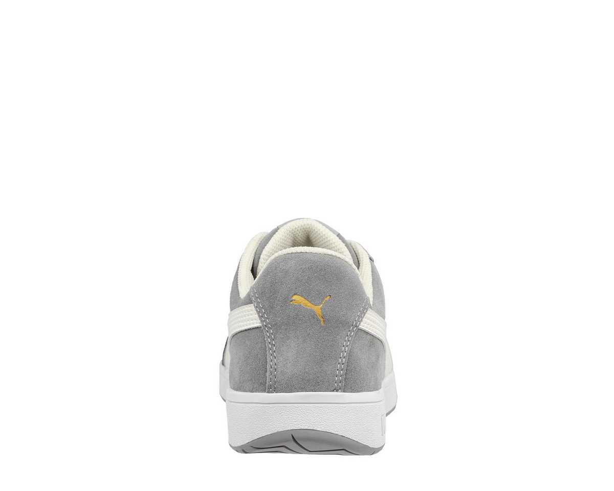 Puma Iconic Suede Gray Low S1PL ESD FO HRO SR safety shoe grey size 45