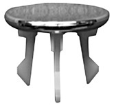 Duravit #zatrzask przelewu ARCHITEC chromowany