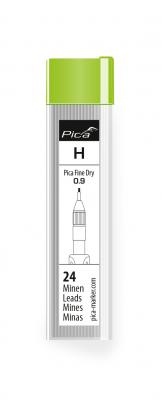 Zestaw wkładów Pica Fine H Dry 0,9 mm 24 wkłady / opakowanie