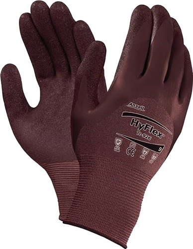 Handschuhe HyFlex 11-926 Gr.10 violett Spandex/Nylongewebe EN 388 Kat.II